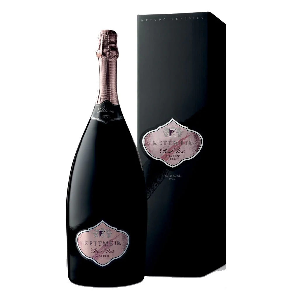 Alto Adige Spumante Brut RosĂ© Metodo Classico DOC âAthesisâ 2021 Magnum - Kettmeir (astuccio) - Image 2