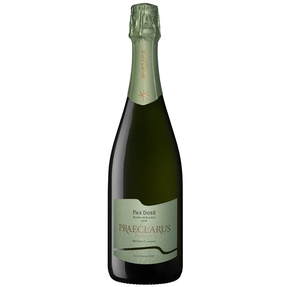 Alto Adige Spumante Metodo Classico Blanc de Blancs DOC Pas Dosé "Praeclarus" 2020 - Sankt Pauls