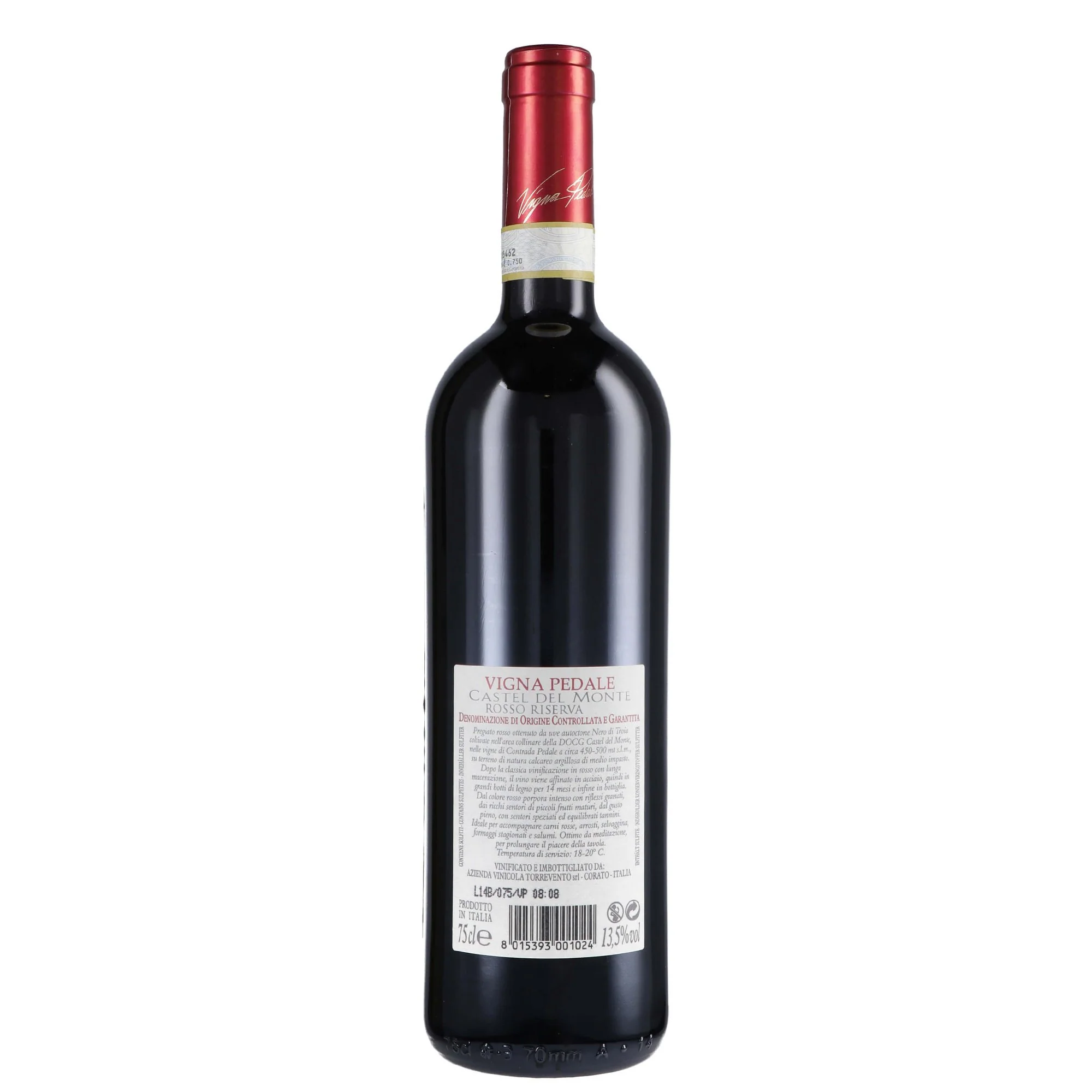 Castel del Monte Riserva DOCG "Vigna Pedale" 2017 - Torrevento - Image 2