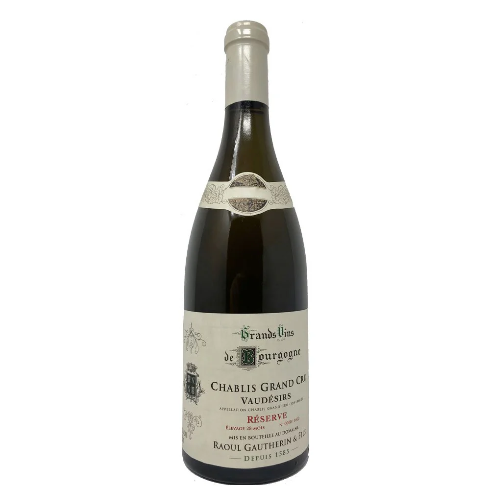 Chablis Grand Cru Réserve "Vaudésirs" 2023 - Domaine Raoul Gautherin & Fils