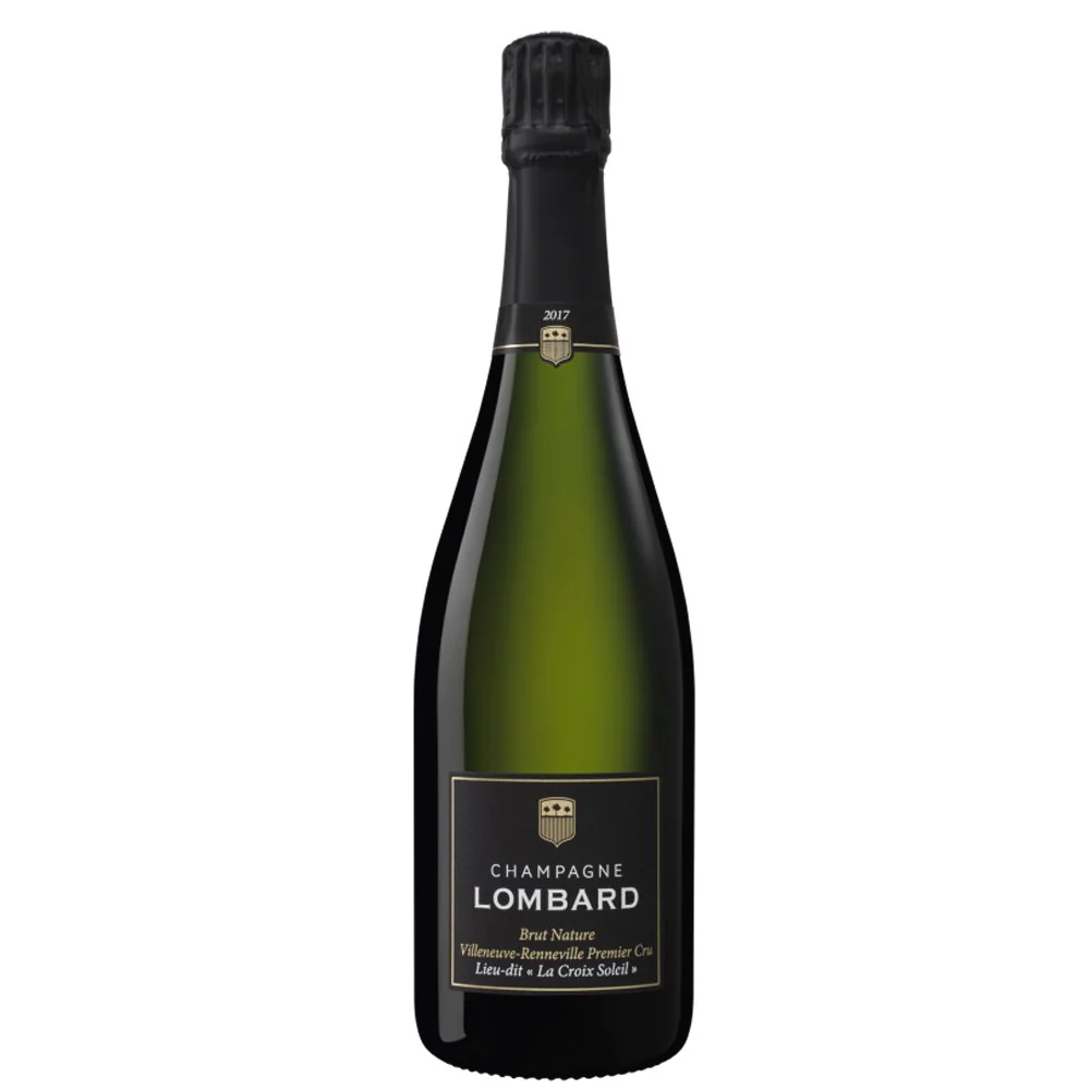 Champagne Blanc de Blancs Brut Nature Villeneuve-Renneville 1er Cru Lieu Dit “La Croix Soleil” 2017 - Lombard