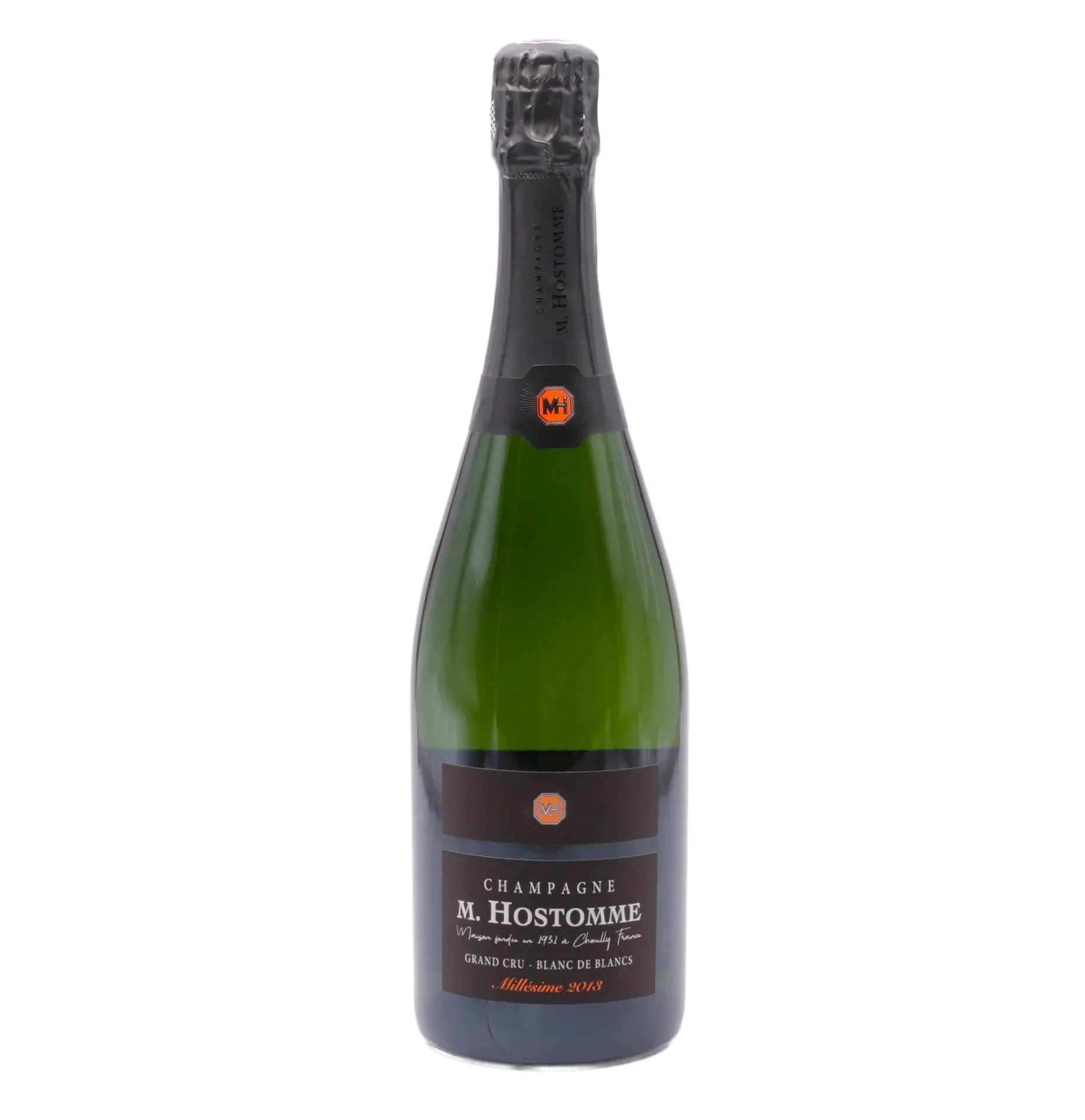 Champagne Brut Blanc de Blancs Grand Cru 2013 - M. Hostomme - Image 2