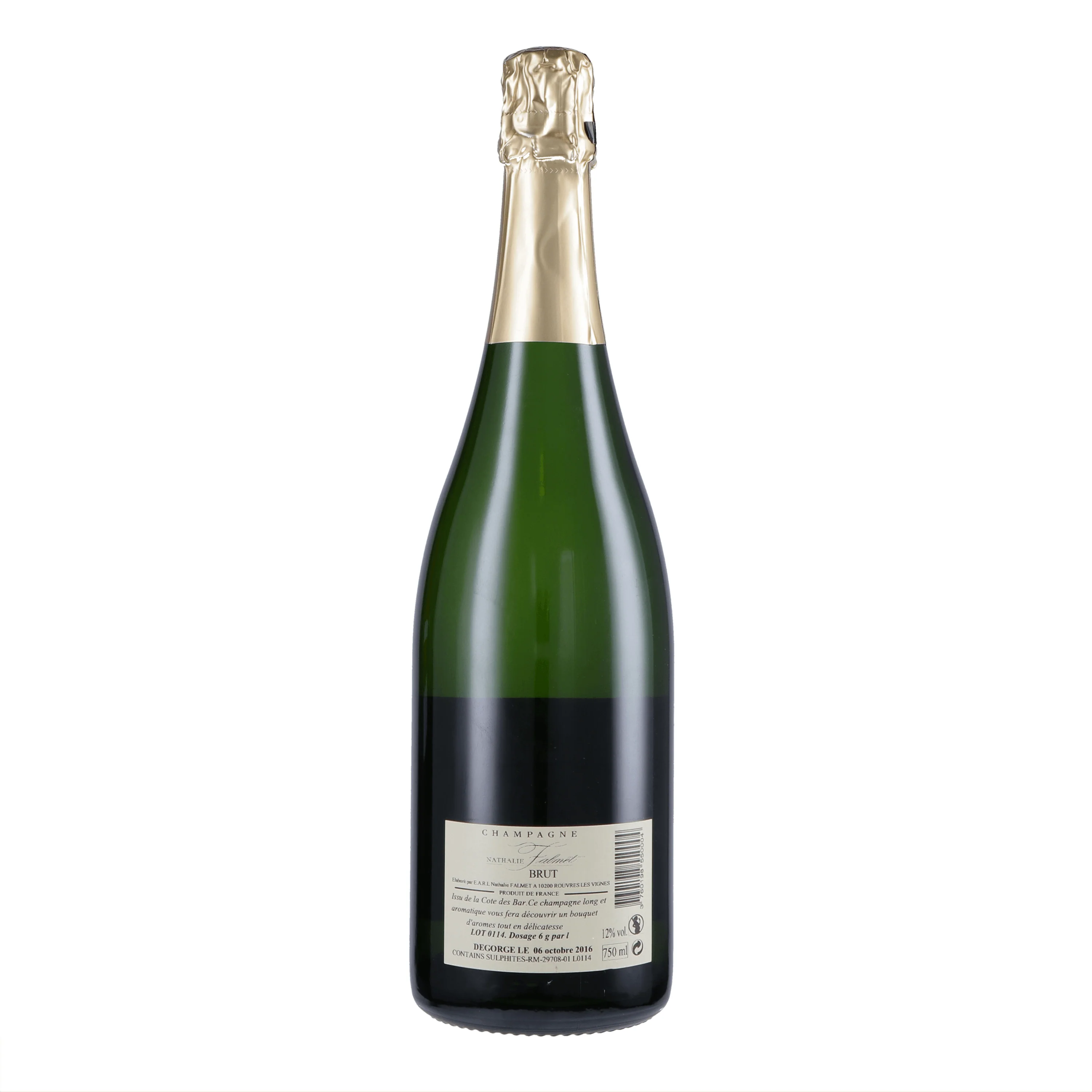 Champagne Brut "Cuvée" - Nathalie Falmet - Image 2
