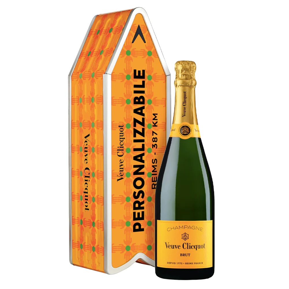 Champagne Brut Yellow Label "Hands Pattern Arrow by Yinka Ilori" - Veuve Clicquot (personalizzabile) - Image 2