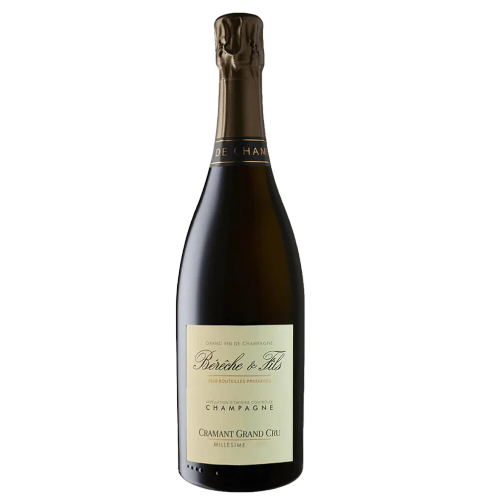 Champagne Blanc de Blancs Extra Brut Cramant Grand Cru MillĂ©simĂ© 2020 - BĂ©rĂȘche et Fils