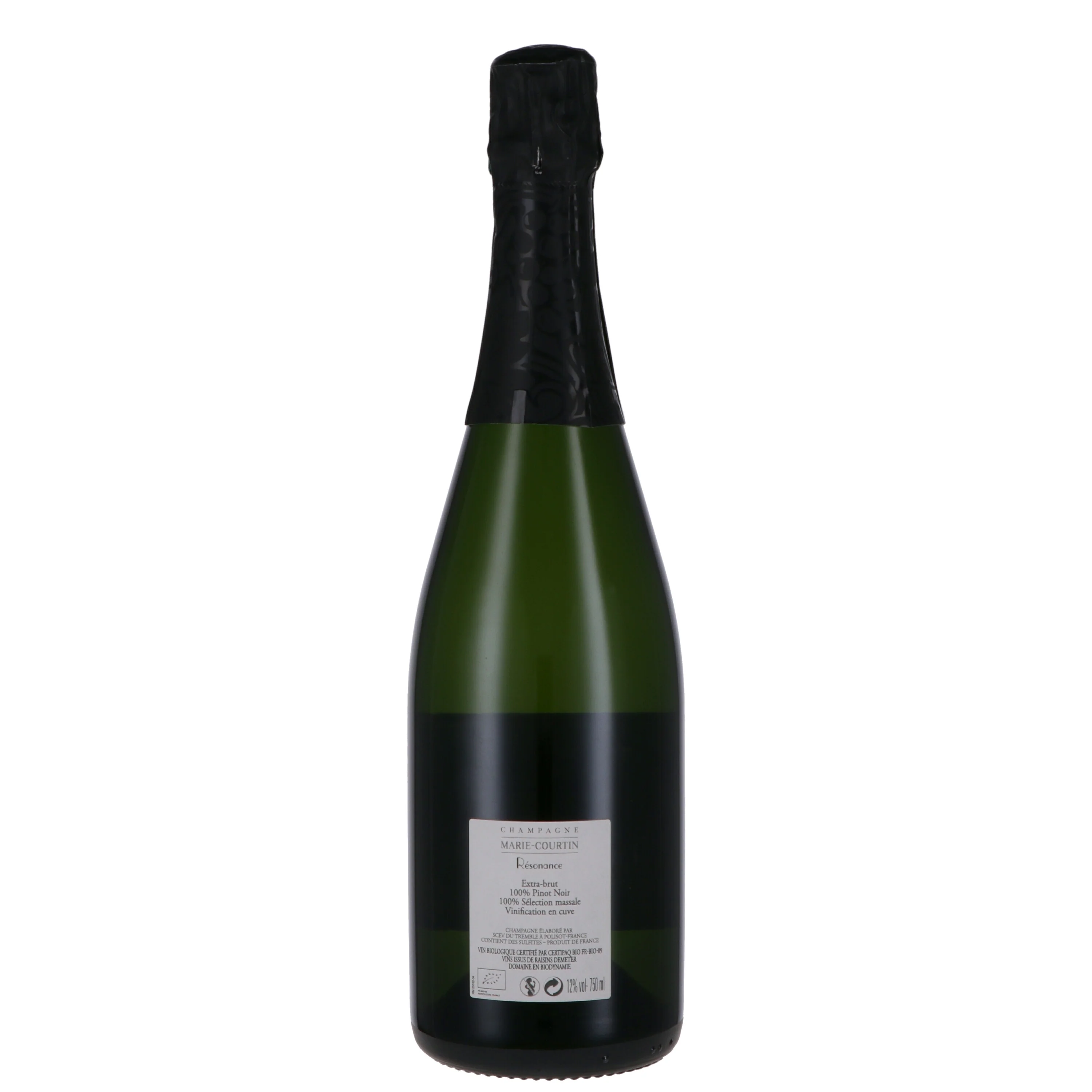 Champagne Extra-Brut "Résonance" 2020 - Marie Courtin - Image 2