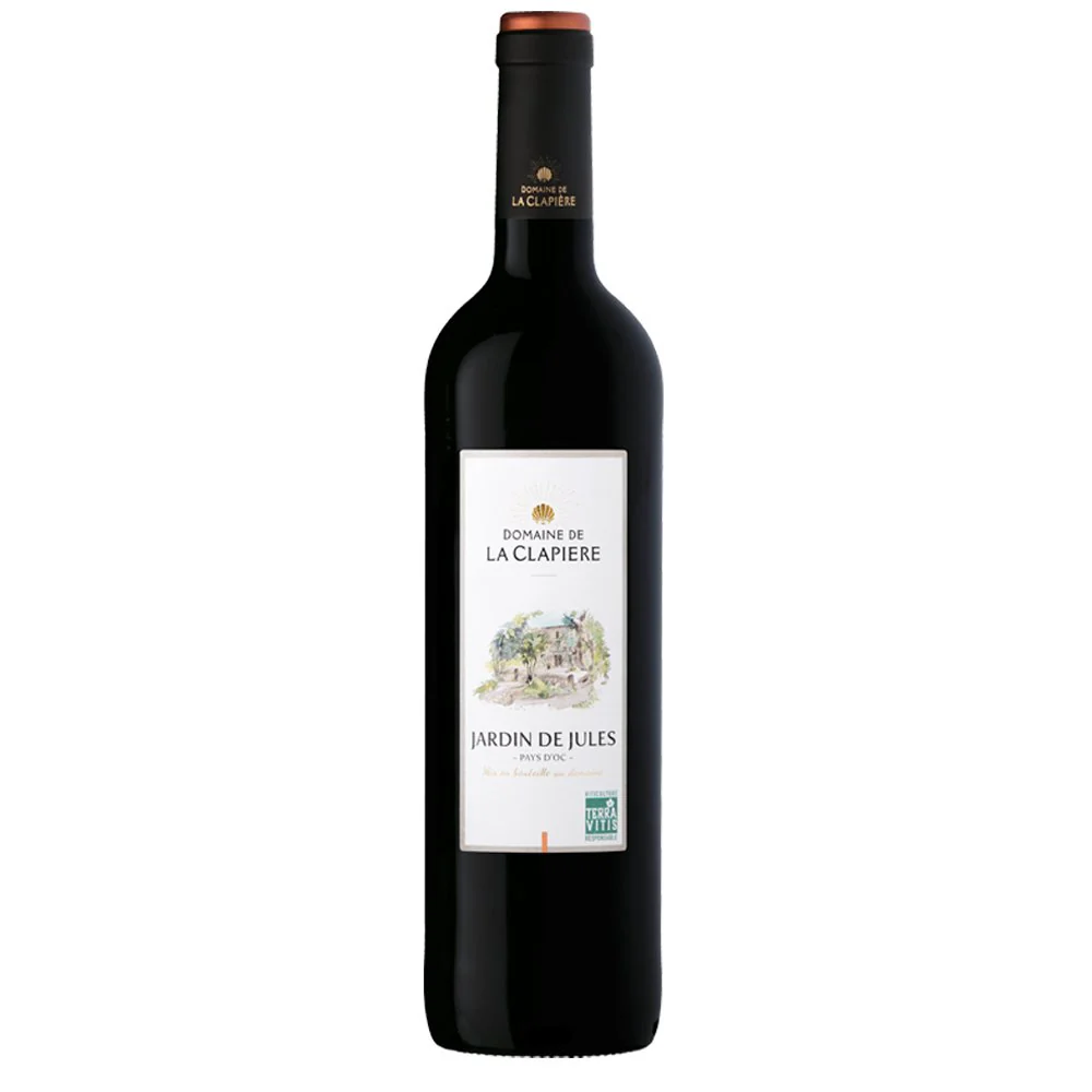 Pays d'Oc Rouge IGP “Jardin de Jules” 2023 - Domaine de la Clapière