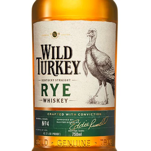 Kentuky Straight Bourbon Whiskey "Rye" - Wild Turkey (0.7l) - Image 2