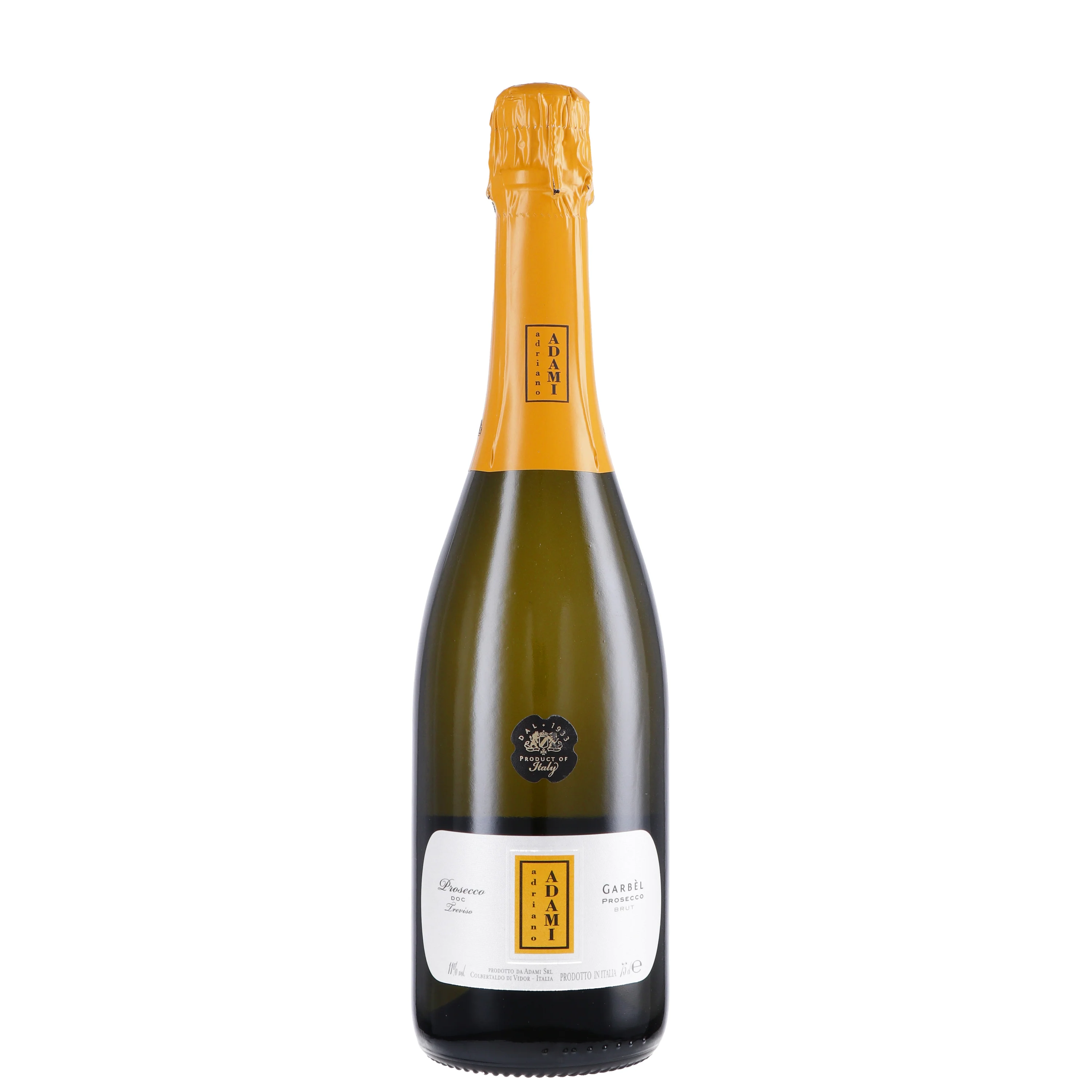 Prosecco Treviso DOC Brut âGarbèlâ - Adami