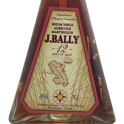 Rhum Vieux Agricole Martinique 12 ans d’age "Pyramide" - J. Bally (0.7l) - Image 2
