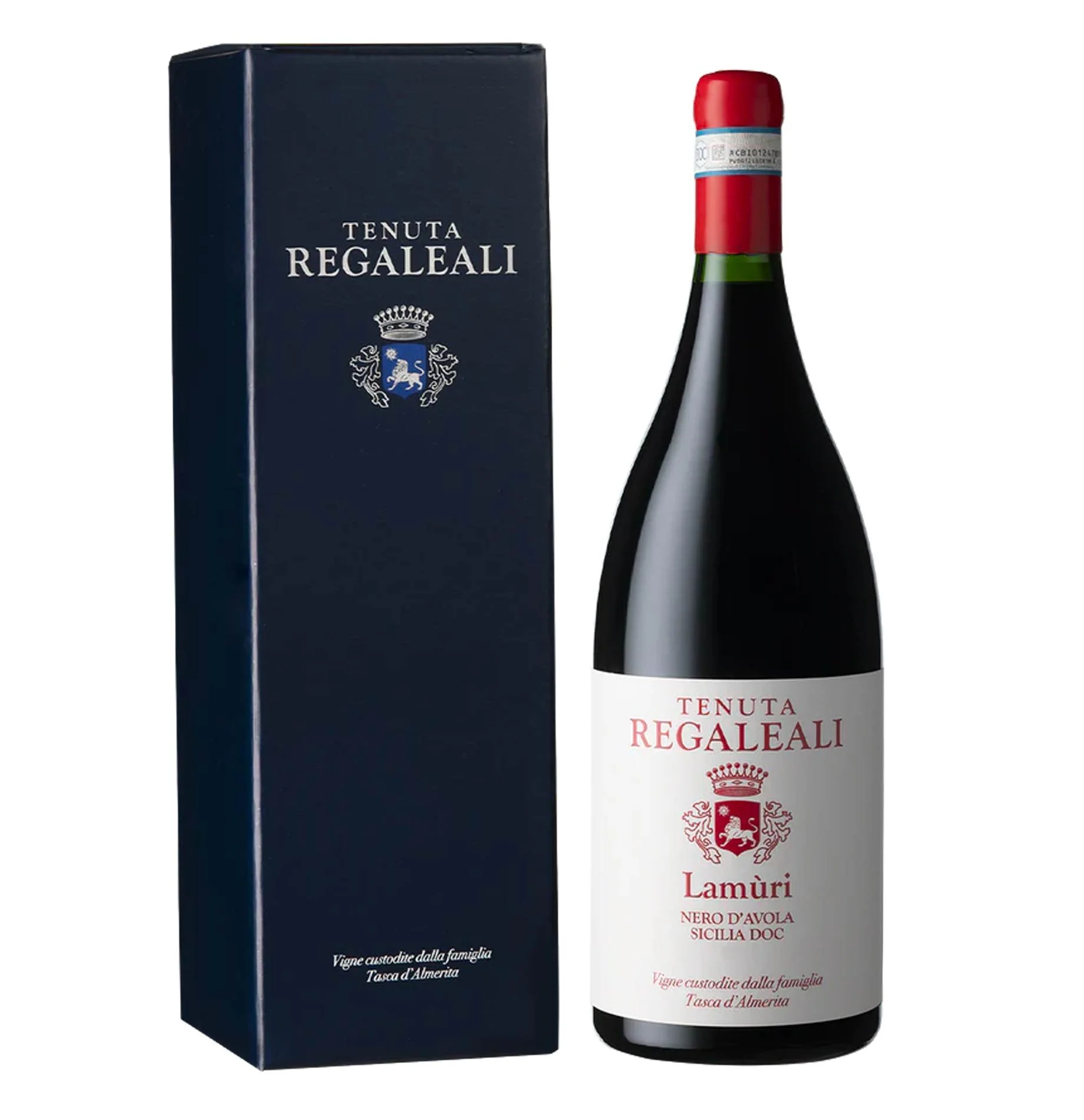 Sicilia DOC Nero dâAvola âLamĂčriâ 2022 Magnum - Tenuta Regaleali, Tasca d'Almerita (astuccio)