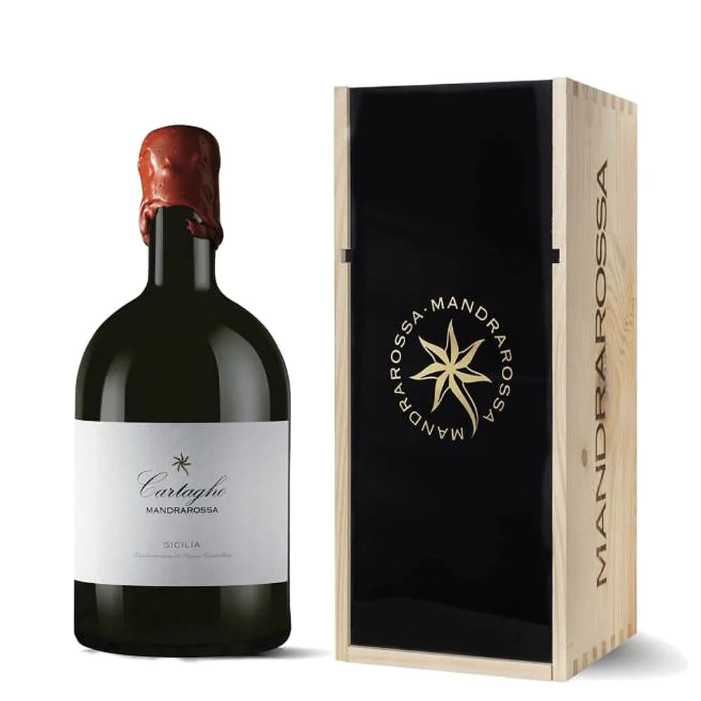 Sicilia Nero dâAvola DOC "Cartagho" 2020 Magnum - Mandrarossa (cassetta di legno)