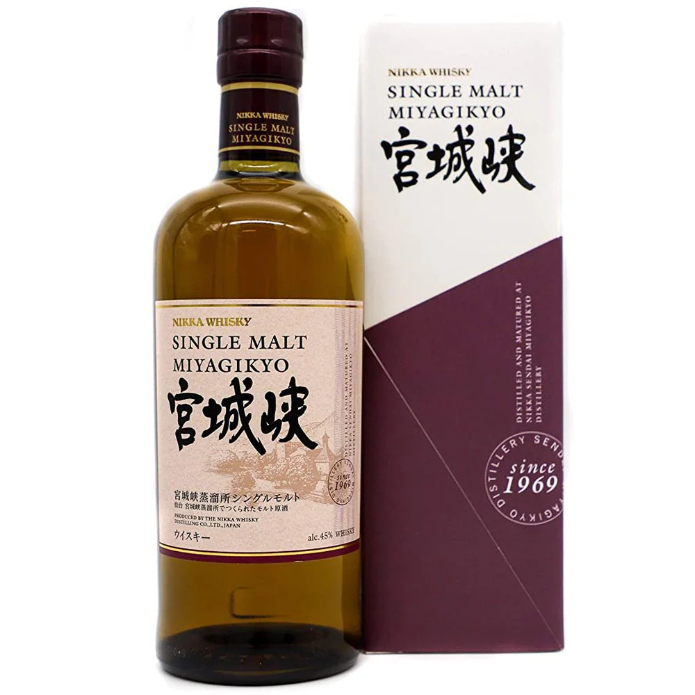 Single Malt Whisky "Miyagikyo" - Nikka Whisky (0.7l - astuccio)