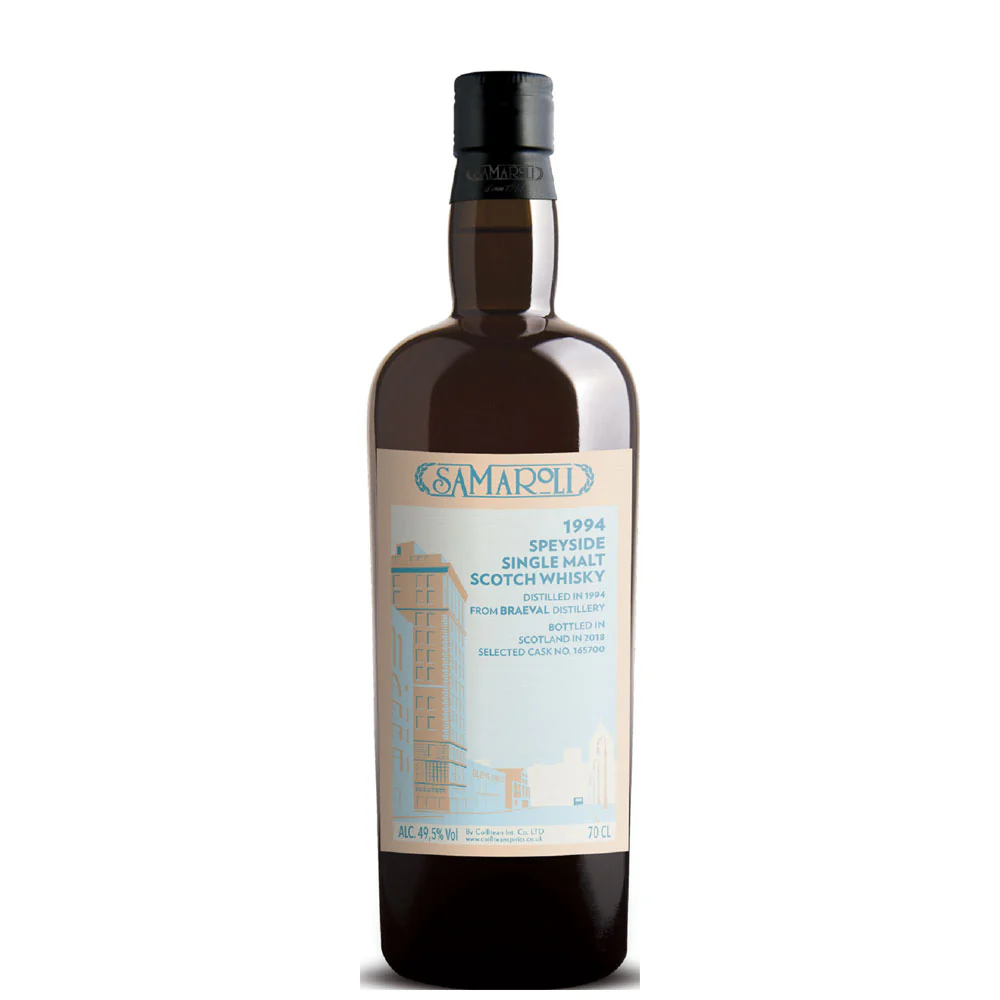 Speyside Single Malt Scotch Whisky 1994 edition 2018 - Braeval, Samaroli (0.7l)