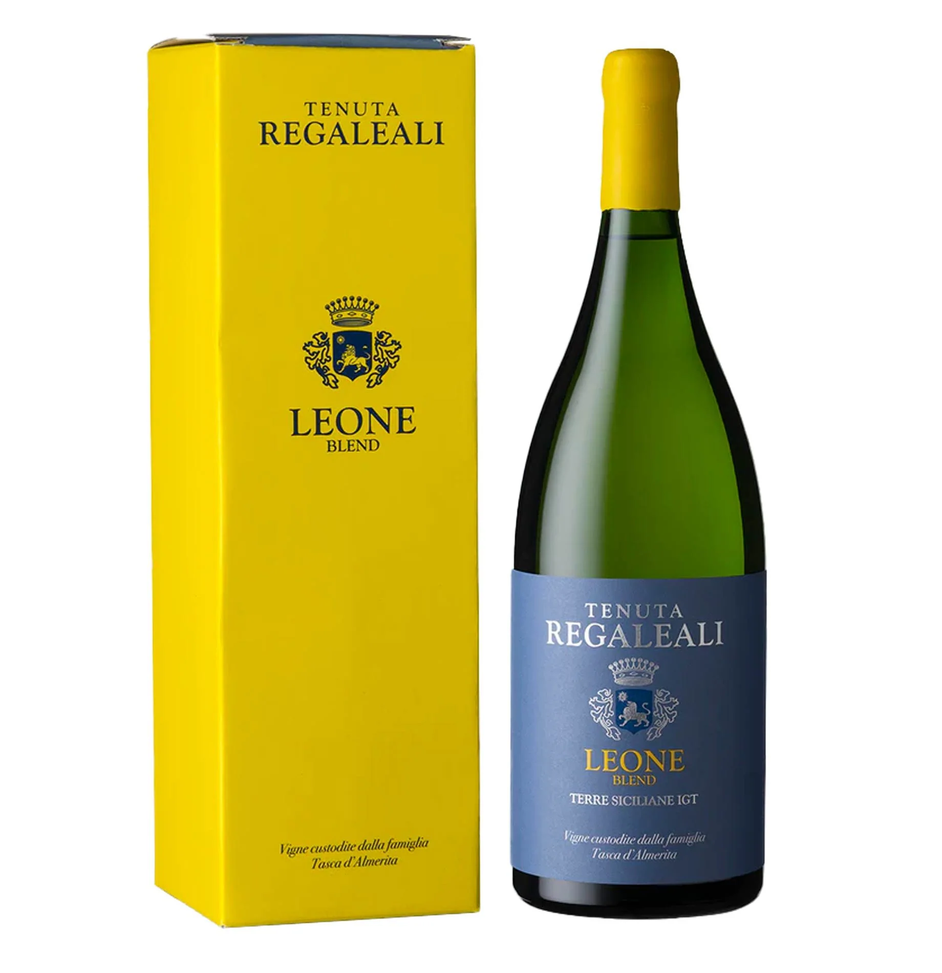 Terre Siciliane Bianco IGT âLeone Blendâ Magnum - Tasca d'Almerita (astuccio)