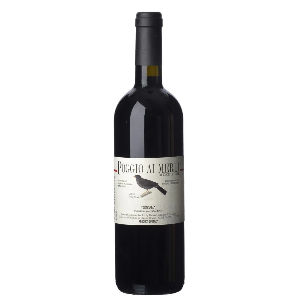 Toscana Merlot IGT "Poggio ai Merli" 2021 - Castellare di Castellina