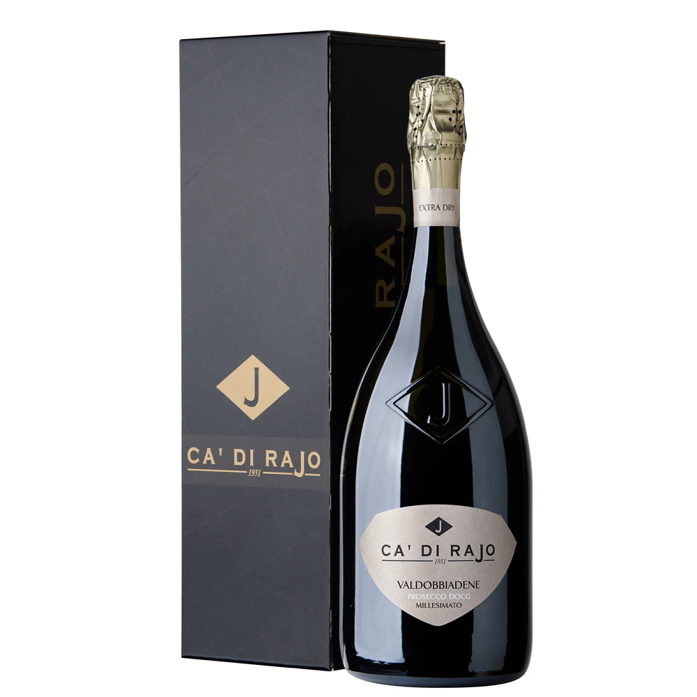 Valdobbiadene Prosecco Superiore Millesimato Extra Dry DOCG 2025 Magnum - Ca' di Rajo (astuccio)