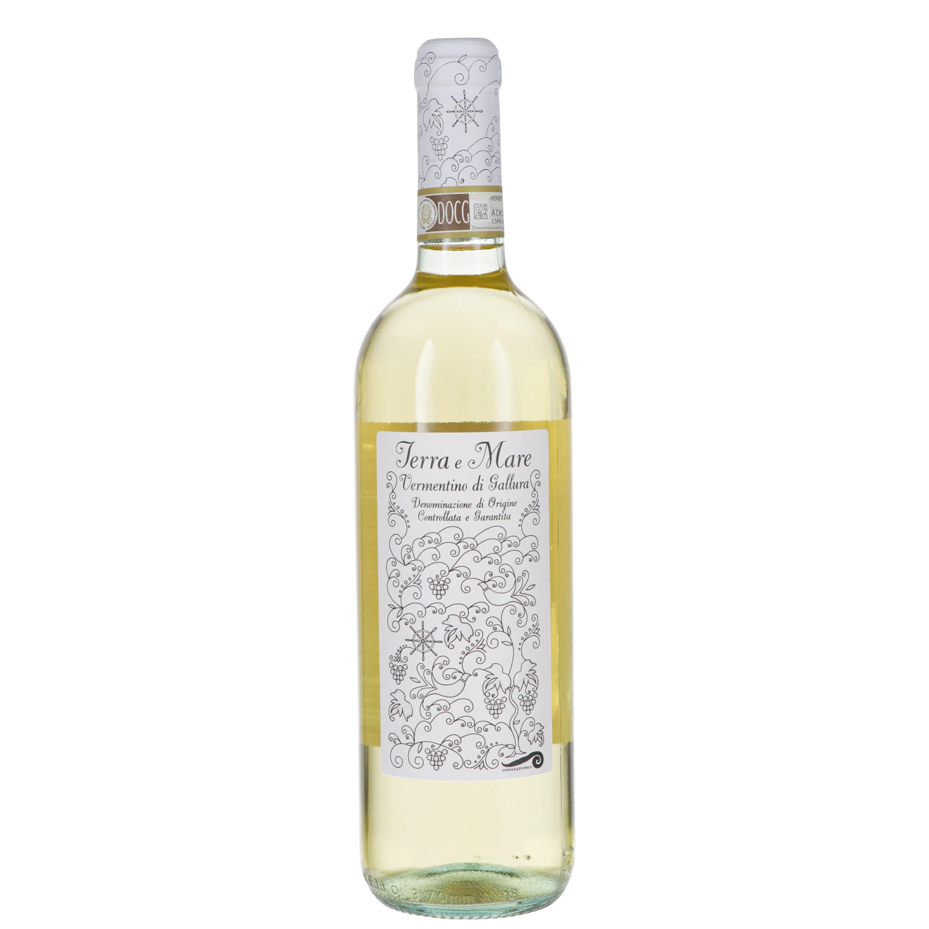 Vermentino di Gallura DOCG “Terra e Mare” 2023 - Unmaredivino, Gioacchino Sini