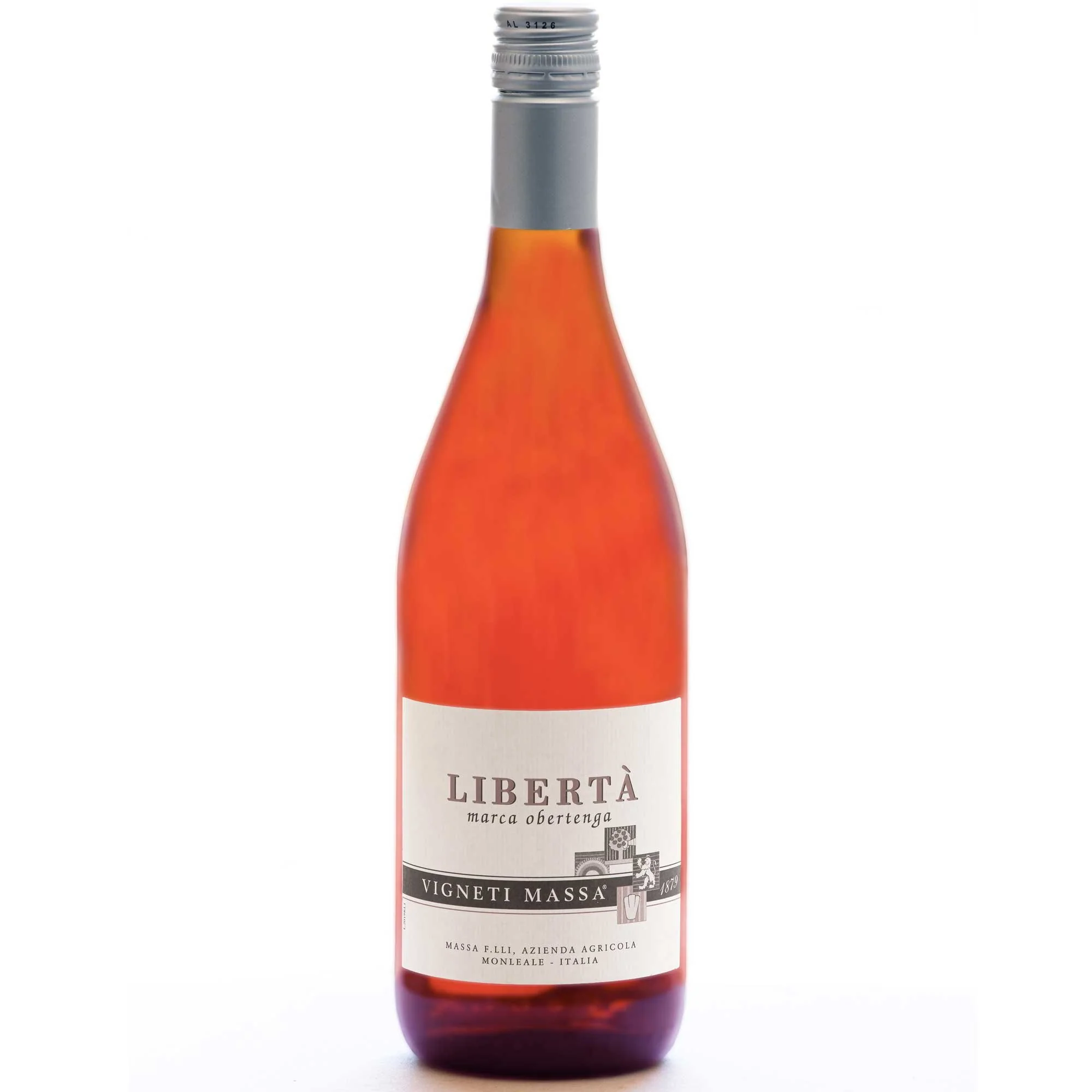 Vino Rosato "Libertà" - Vigneti Massa (tappo a vite) - Image 2