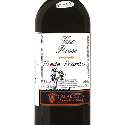 Vino Rosso “Piede Franco” - Calabretta - Image 2