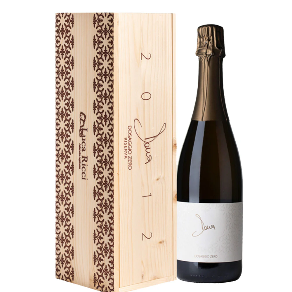 Vino Spumante Brut Nature âDonaâ 2012 - Luca Ricci (cassetta di legno)