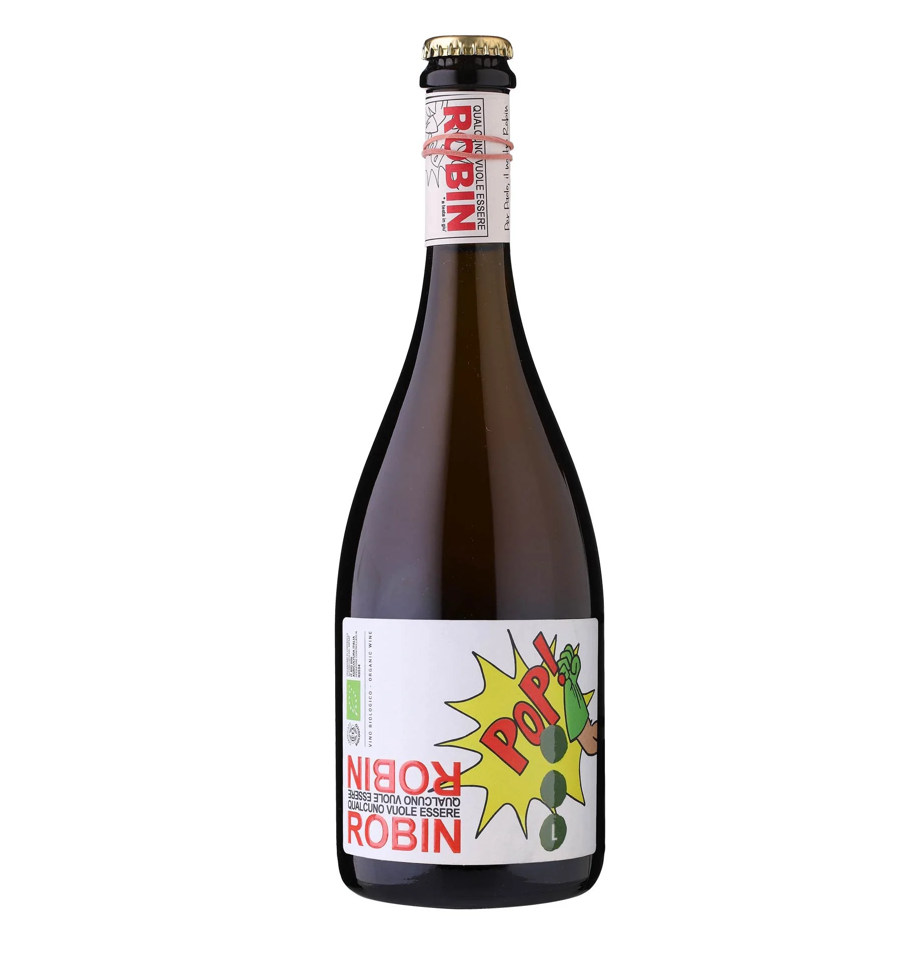 Vino Spumante di Qualità Rosé sui lieviti "Qualcuno vuole essere Robin" - Lusvardi